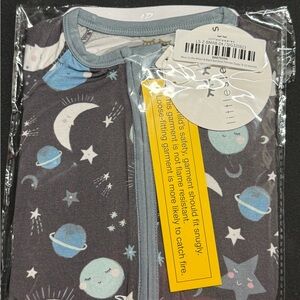 Little Sleepies Blue to the moon and back zippy | 6-12 months